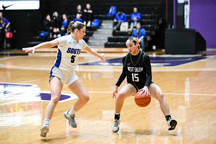 South Medford West Salem 6A Oregon girls basketball quarterfinal Naji Saker -24